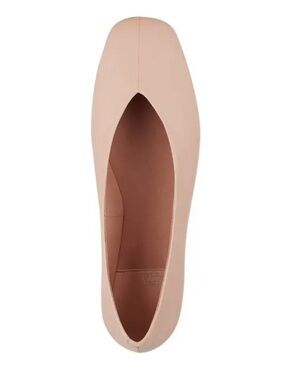 Jeffrey Campbell Fathom Leather Ballet Flats 7 Square Toe Flats